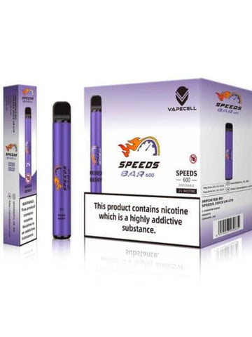 Vapecell Speeds Bar Mixed Berry Disposable 20mg