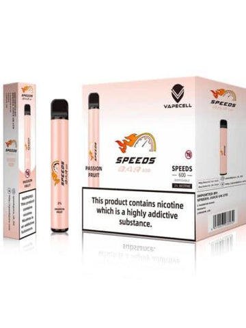 Vapecell Speeds Bar Passionfruit Disposable 20mg