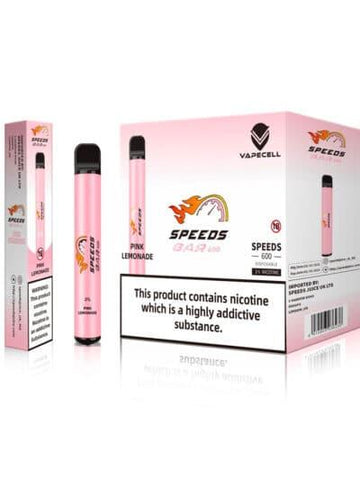 Vapecell Speeds Bar Pink Lemonade Disposable 20mg